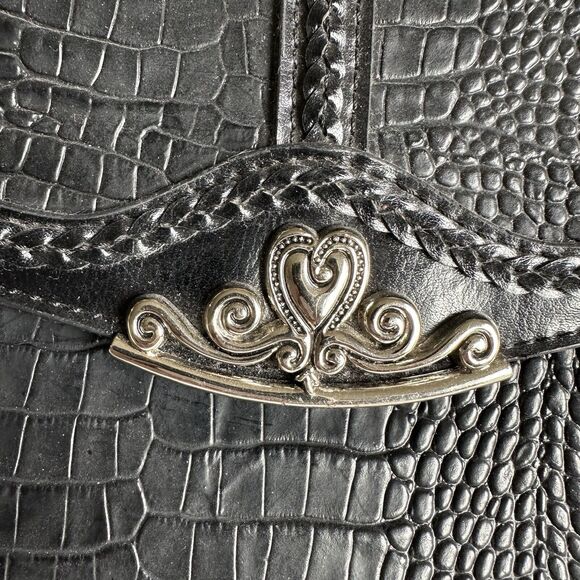 MC Marc Chantal Black Footed Shoulder Bag - Picture 3 of 13